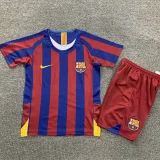 2005-2006 BAR Home Kids Retro Soccer Jersey