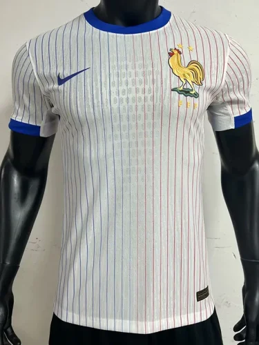 24-25 France Away Player Version Soccer Jersey