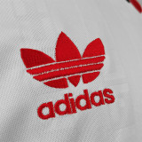 1988-1990 Man Utd Away White Retro Soccer Jersey