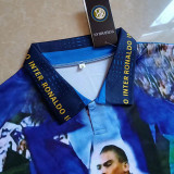 1997-1998 RONALDO #10 INT Retro Soccer Jersey