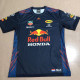 2022 Red Bull F1 Formula Royal Blue Short Sleeve Racing Suit