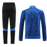 23-24 INT Blue Jacket Tracksuit #01(带印花)