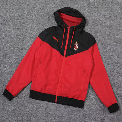 23-24 ACM Red Black Windbreaker