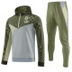 23-24 ACM Light Green Hoodie Jacket Tracksuit
