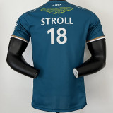 2023 F1 Aston Martin #18 Green Racing Suit(圆领18号)