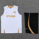 23-24 CHE White Tank top and shorts suit
