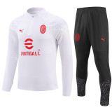 23-24 ACM White Half Pull Tracksuit (半拉链)