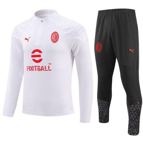 23-24 ACM White Half Pull Tracksuit (半拉链)