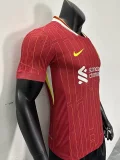 24-25 LIV Home Player Version Soccer Jersey