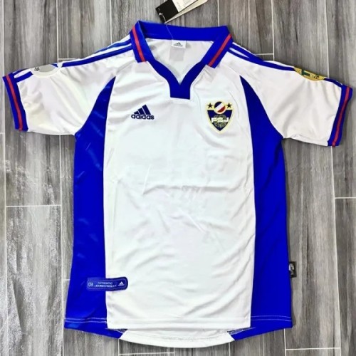 2000 Yugoslavia Away Retro Soccer jersey