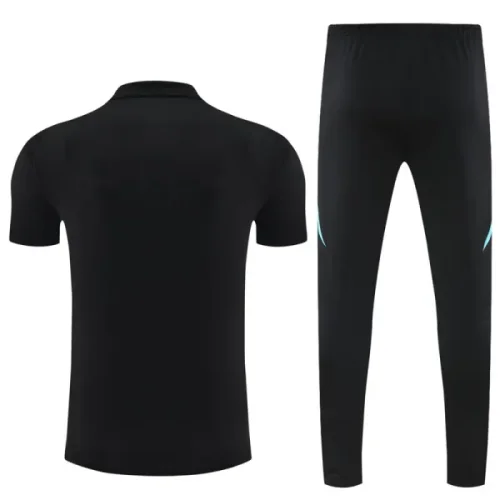 25-26 Argentina Black Polo Tracksuit