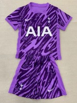 24-25 TOT Purple GoalKeeper Kids Soccer Jersey