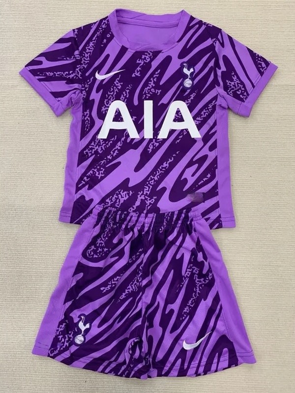 24-25 TOT Purple GoalKeeper Kids Soccer Jersey