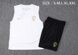 23-24 Corinthians White Tank top and shorts suit #D784