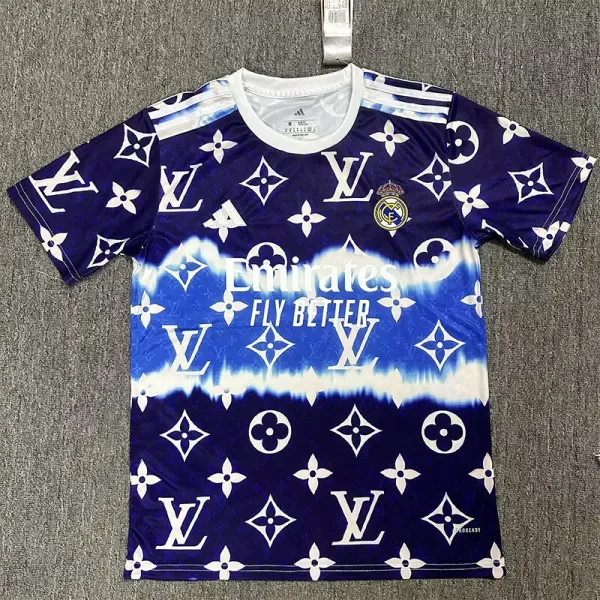 25-26 RMA Purple Blue Special Edition Fans TrainingShirts *L