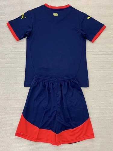 24-25 Girona Away Kids Soccer Jersey