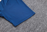 23-24 Man City Royal Blue Polo Tracksuit #C992