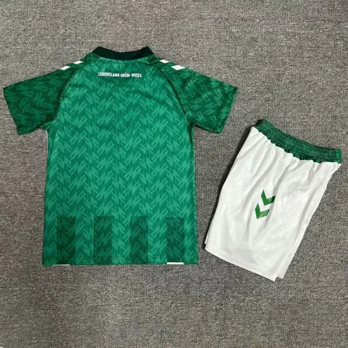 24-25 Werder Bremen Home Kids Soccer Jersey