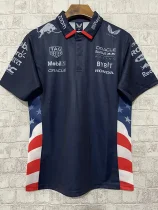 2024 F1 Red Bull Royal Blue Polo Racing Suit(有领) 银牛 2024 F1 Red Bull Royal Blue Polo Racing Suit(有领) 银牛