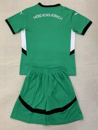 24-25 Monchengladbach Home Kids Soccer Jersey