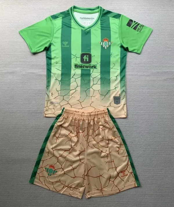24-25 Real Betis Green Special Edition Kids Soccer Jersey