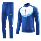 23-24 AD Blue Jacket Tracksuit #AJ08
