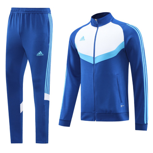 23-24 AD Blue Jacket Tracksuit #AJ08