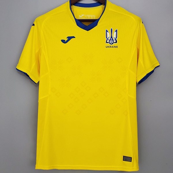 2021 Ukraine Home Soccer Jersey