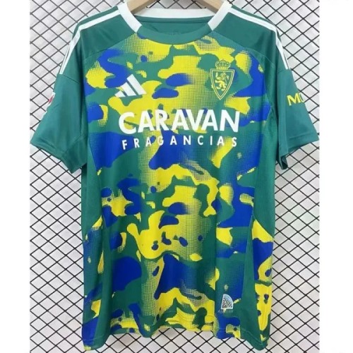 24-25 Zaragoza Green Limited Edition Fans Soccer Jersey