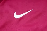 24-25 PSG Jujube red Hoodie Half Pull Tracksuit #F598半拉连帽