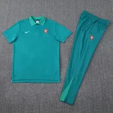 25-26 Portugal Green Polo Tracksuit