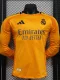 24-25 RMA Away   Long Sleeve Player Version Soccer Jersey (长袖球员)