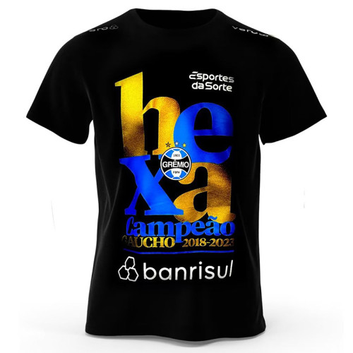 2023 Gremio Champion Black T-shirts