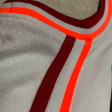 22-23 Heat WADE #3 White Top Quality Hot Pressing NBA Jersey (Retro Logo)
