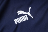 23-24 Marseille Royal Blue Polo Tracksuit #C990