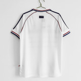 1998 France Away Retro Soccer Jersey (不带小字)