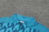 24-25 Marseille Lake blue Half Pull Tracksuit (半拉链)(金标)