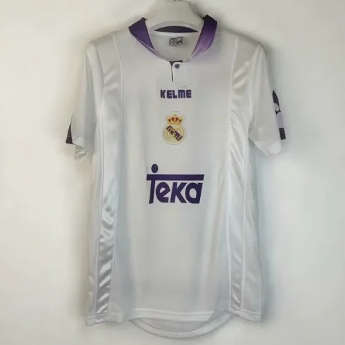 1997-1998 RMA Home Retro Soccer Jersey