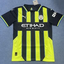 24-25 Man City Away   Fans Soccer Jersey