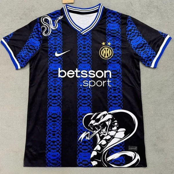 24-25 INT Blue Special Edition Fans Soccer Jersey *花蛇