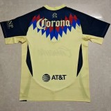 25-26 Club America Light Yellow Fans Soccer Jersey*浅黄