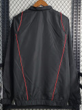 23-24 Man Utd Black Windbreaker