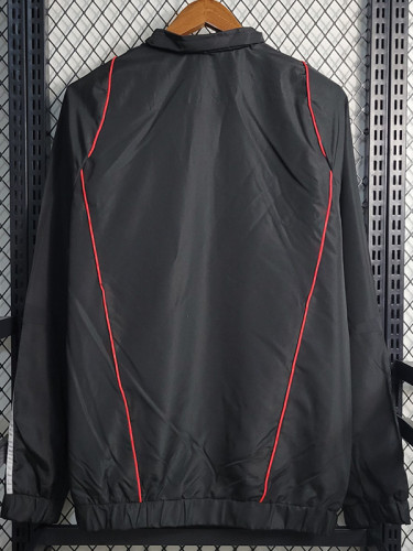 23-24 Man Utd Black Windbreaker