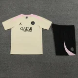 24-25 PSG Beige Training Short Suit