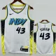 24-25 Indiana Pacers SIAKAM #43 White City Edition Top Quality Hot Pressing NBA Jersey