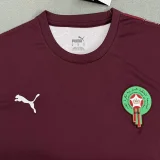 24-25 Morocco Red Training shirts