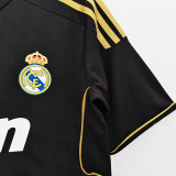 2011-2012 RMA Away Black Retro Soccer Jersey