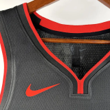 23-24 HEAT ADEBAYO #13 Black City Edition Top Quality Hot Pressing NBA Jersey (V领）