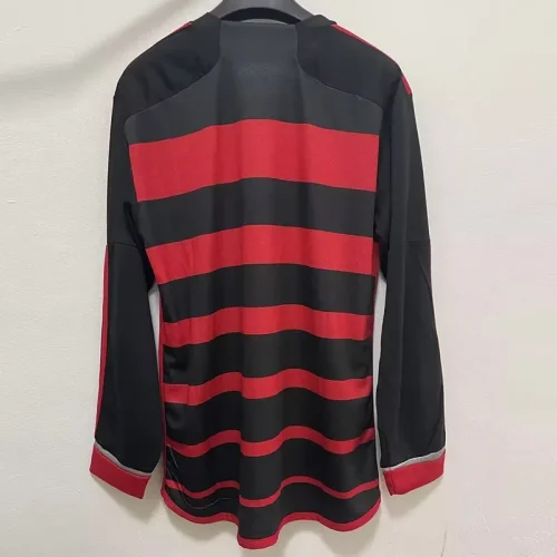 24-25 Flamengo Home Long Sleeve Soccer Jersey (长袖)