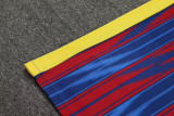 23-24 BAR Red-Blue Tank top and shorts suit (波浪纹)